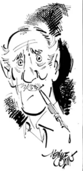 Sarjakuvataiteilija Neville Colvin