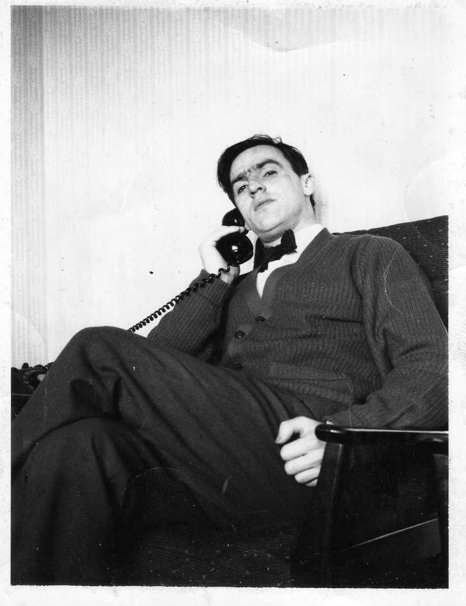 Sarjakuvakirjoittaja William Pattersonin omakuva.