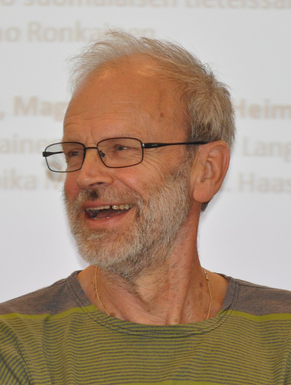 Heikki Kaukoranta Helsingin sarjakuvafestivaaleilla 2011.