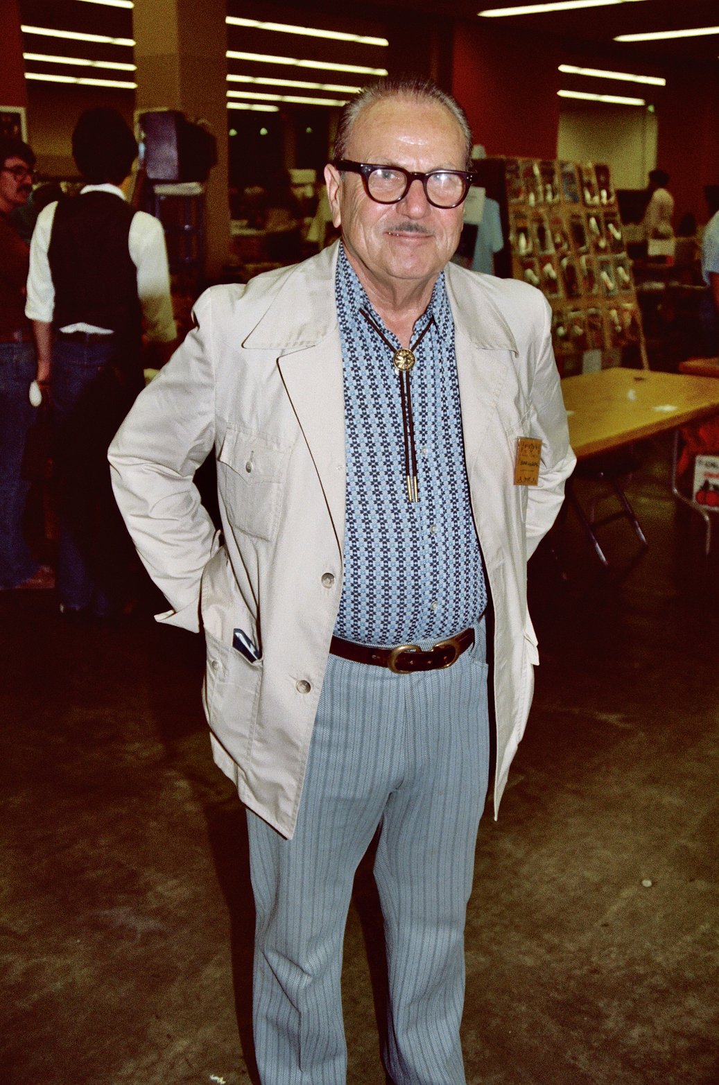 Sarjakuvataiteilija Burne Hogarth San Diego Comic Conissa 1982.