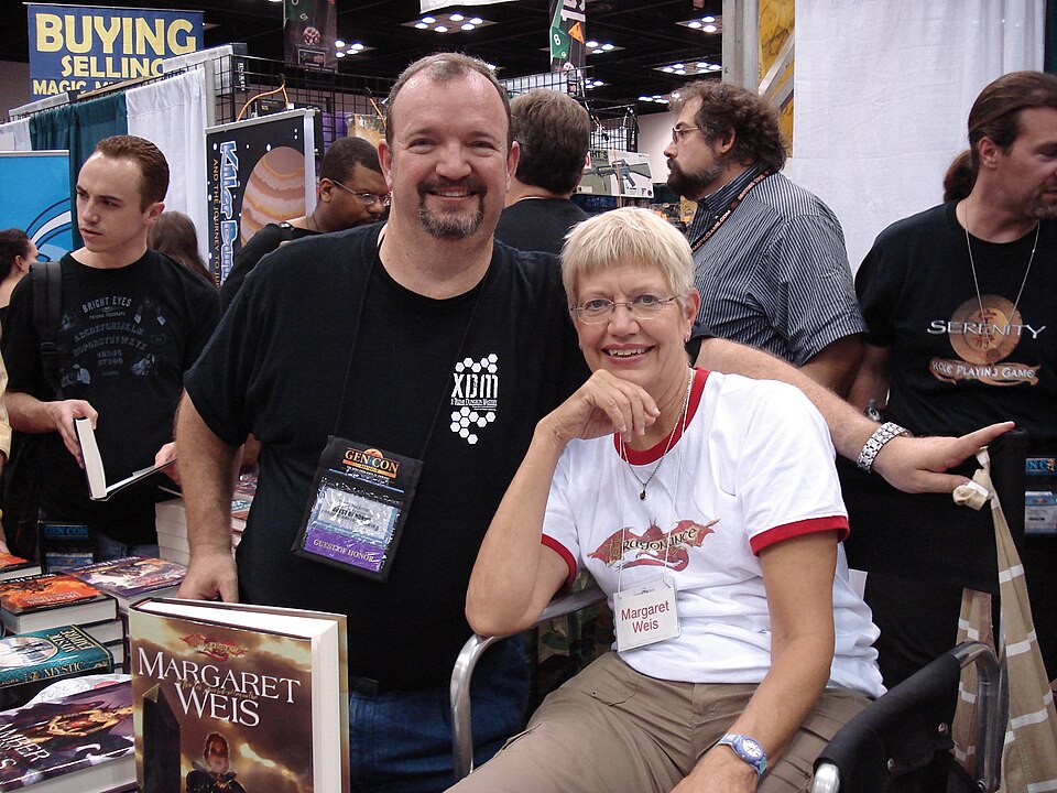 Tracy Hickman ja Margaret Weis GenConissa 2008