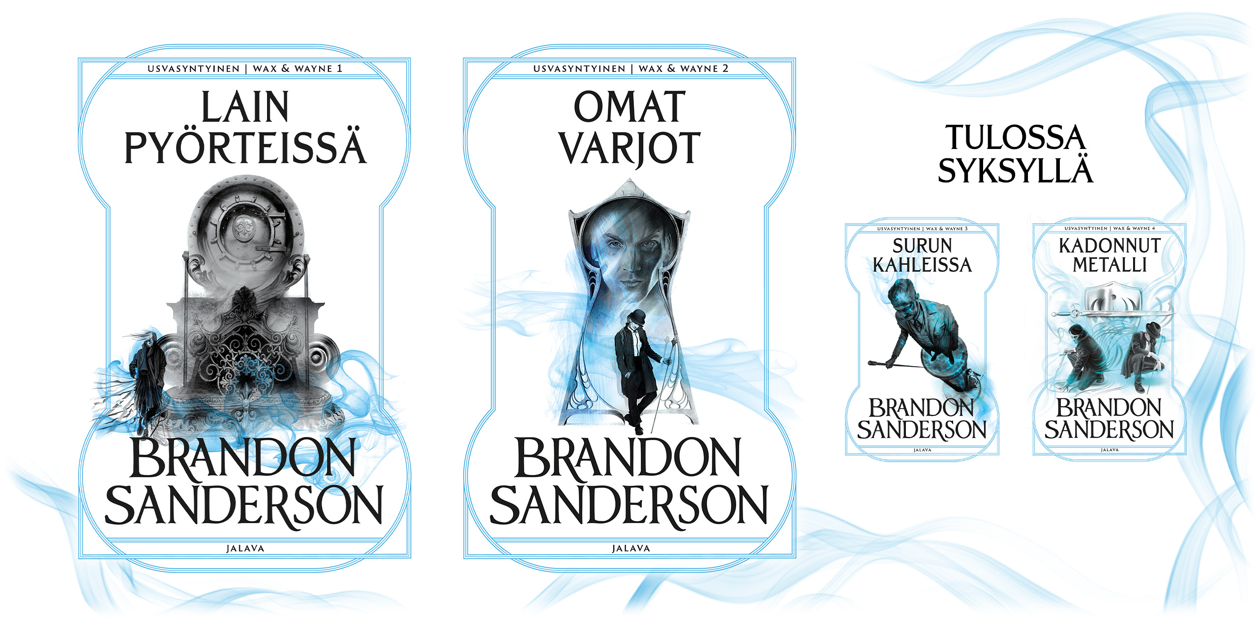 Brandon Sanderson: Wax & Wayne -banneri
